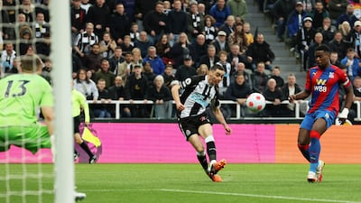 Premier League Goal of Month - April: Miguel Almiron (Newcastle United) Paraguayan attacker claims his first Premier League monthly award after a surging run down the win followed by curling finish into the top corner against Crystal Palace at St James' Park. Getty