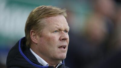 Everton manager Ronald Koeman. Ed Sykes / Reuters