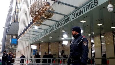 Opec's meeting in Vienna comes amid a sharp decline in prices following the spread of the coronavirus. Reuters