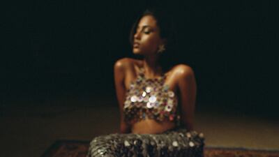 The Tina embellished sandal by Amina Muaddi. All photos: Amina Muaddi