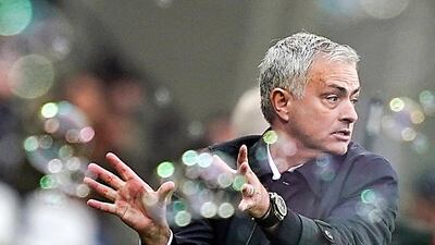 Tottenham head coach Jose Mourinho. EPA