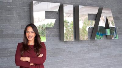 Safa Taryam is the first, and so far only, Emirati woman to complete Fifa’s Master Programme for sports business management. Courtesy Safa Taryam