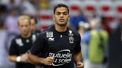 Nice's French forward Hatem Ben Arfa. AFP