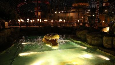 The is 1.5 million square-feet indoor theme park expected to welcome more than 5,000 visitors.