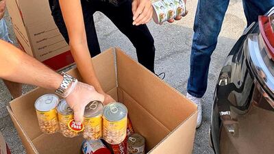 Model and philanthropist Jessica Kahawaty, who is currently in Dubai, pitched in towards Beirut relief efforts. Instagram/ @jessicakahawaty