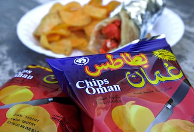 Chips Oman are sprinkled into sandwiches across the Gulf.Victor Besa / The National