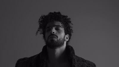 For Ramy Essam, exile in Sweden has brought perspective to his songwriting which is evident in his new album, A Letter to the UN Security Council. Courtesy Universal Music Middle East