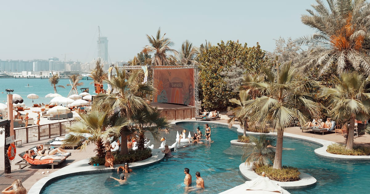 Dubai's Barasti reopens pool and deck area after fire | The National