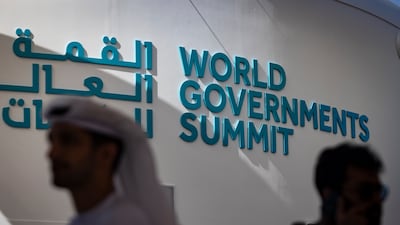 Many of the world’s current talking points – global trade, government efficiency, the future of health care and international security – will be scrutinised and debated over the next three days in Dubai. Antonie Robertson / The National