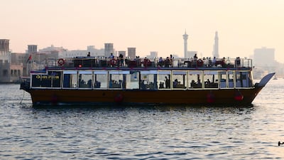 Across the road from streets packed with hundreds of shops, there is a waterway in Naif where large dhow and small abra owners operate their businesses. Owners of dhows are attracting customers with attractive deals on dinner cruises
