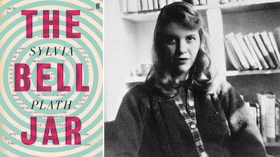 The protagonist in The Bell Jar by Sylvia Plath parallels the author's own experiences with what may have been clinical depression or bipolar II disorder. Photo: Faber, Getty Images