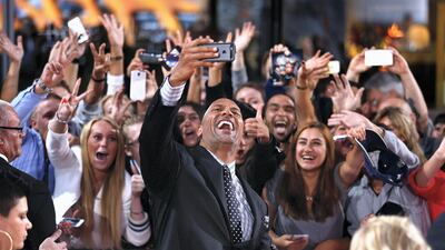 Dwayne Johnson's presidential ambitions suggest being a celebrity is enough of a qualification to seek public office. Andreas Rentz / Getty Images for Paramount Pictures