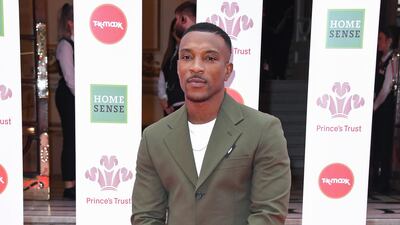 Rapper Ashley Walters arrives at The Prince's Trust Awards held at the London Palladium on March 11, 2020. Getty Images