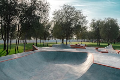 Ras Al Khaimah's Saqr Park is expected to attract skateboarders, rollerbladers and BMX bike riders. Courtesy Ras Al Khaimah Tourism