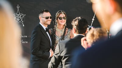 Kenton Oxley and Hassiba Freiha. Courtesy