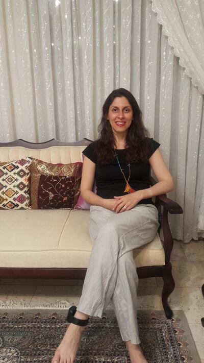 British-Iranian aid worker Nazanin Zaghari-Ratcliffe seen at her parent's home, in Tehran. Free Nazanin Campaign