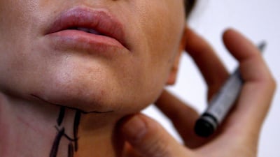 Dubai Health Authority has reinforced rules to protect patients from unrealistic cosmetic promises. Photo: Reuters