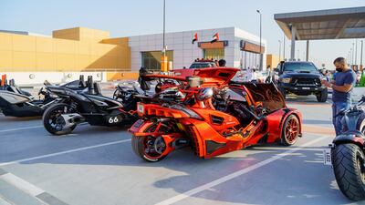 Is it a bird? Is it a plane? No, it's a pretty fancy trike.