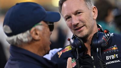 Red Bull Racing team principal Christian Horner before the start of the Bahrain Grand Prix. AFP