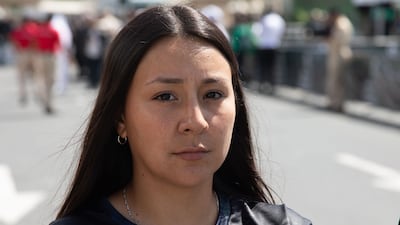 Maureen Gonzalez, 28, is member of the Chilean contingent in Dubai for the 2023 Swat Challenge.