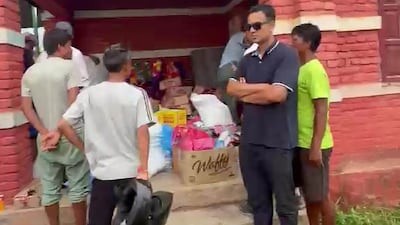 Mr Lamichhane will return to Nepal on the weekend of September 5 bringing more aid. Shree Lamichhane
