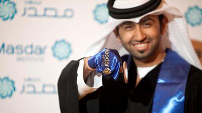 Khaled Al Obaidli, graduated with a master's degree in electrical power engineering.