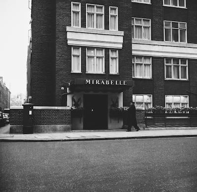 The Mirabelle restaurant on the same site in 1962. 60 Curzon intends to open a restaurant of the same quality. Getty