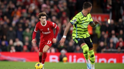 Did well to steal the ball off Odegaard’s feet and set Salah up for a shot in the danger area. Harried the Gunners’ midfield and helped stop them from settling down. EPA