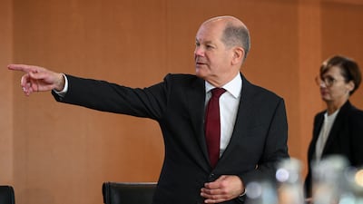German Chancellor Olaf Scholz has to face a list of proposals from MPs on how to deal with asylum claims. Reuters