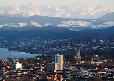 Zurich is one of two cities in Switzerland to be featured among the ‘most liveable cities’.Reuters