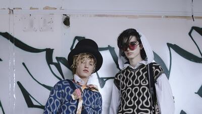 Showing where many of today's trend started, Vivienne Westwood updated her 1981 'Pirate' collection for spring/summer 2022. Photo: Vivienne Westwood