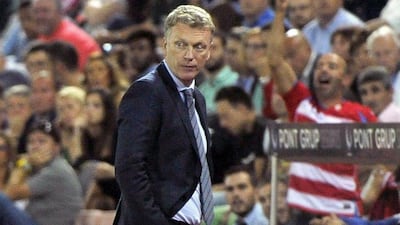 David Moyes shown managing Real Sociedad against Granada in La Liga on Tuesday. Miguel Angel Molina / EPA / September 22, 2015