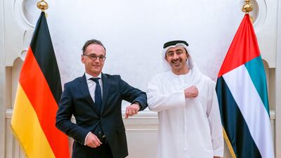 Sheikh Abdullah bin Zayed, Minister of Foreign Affairs and International Co-operation, and Heiko Maas, German Federal Minister for Foreign Affairs, discussed Libya during the latter's visit to Abu Dhabi. Wam