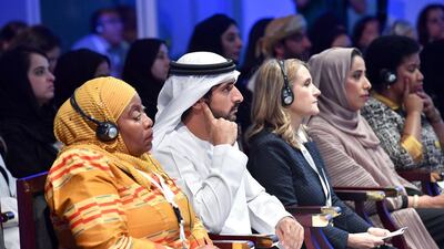 Sheikh Hamdan bin Mohammed, Crown Prince of Dubai and Chairman of Dubai Executive Council, attends the United Nations Secretary-General’s High Level Panel meeting on Women’s Economic Empowerment. Wam
