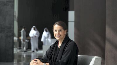 Mariam Almheiri, the Minister of State for Food Security. Chris Whiteoak / The National