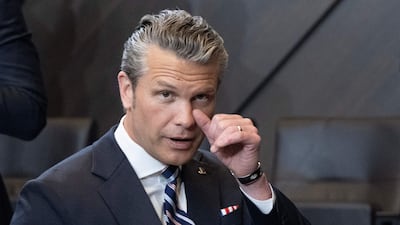 US Defence Secretary Pete Hegseth made the comments at a meeting in Brussels. AFP