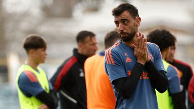 Bruno Fernandes of Manchester United. Getty Images