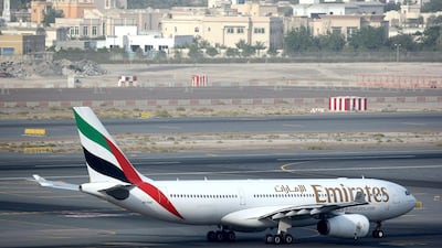 Emirates Airlines is expanding so rapidliy it may outgrow its hub at Dubai International Airport. Andrew Parsons / The National