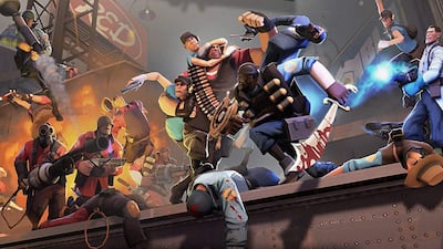Few shooters are as fun and witty as Team Fortress 2. Players can join one of two teams, Red or Blu, and choose one of 9 character classes to battle in game modes such as capture the flag and king of the hill. Courtesy Team Fortress 2