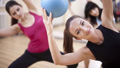 Sign up for Pink Pilates. Getty Images