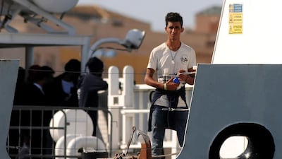 Italian officials have considered sending the migrants back to Libya. AFP