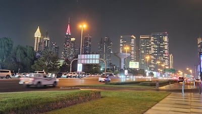 A Dubai cityscape captured from Sheikh Zayed Road