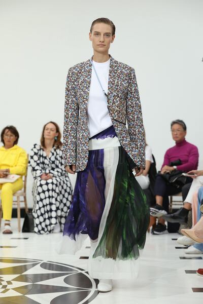 Victoria Beckham Spring summer 2019 collection. Getty Images