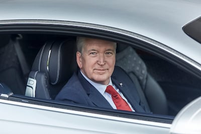 Incoming chief executive Adrian Hallmark says he has admired from afar the 'continued transformation of Aston Martin’s brand and products'. Photo: Bentley