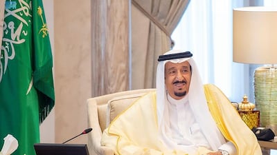 King Salman met Sultan Haitham on Sunday