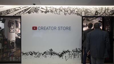 The Creator Store shows how YouTube content creators have the potential to grow from hobbyists to full-blown global superbrands, like television stars. Randi Sokoloff for The National
