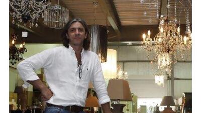 Ricardo Suberviola an Argentinian entrepreneur who owns an interior design company, the Luz de Luna.