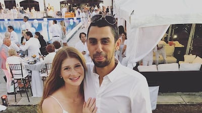 Jennifer Gates and Nayel Nassar have celebrated their engagement with a Florida party. Instagram / jenniferkgates