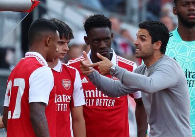 Arsenal manager Mikel Arteta is pleased with his team's progress but insisted fans should not get 'carried away'. Reuters