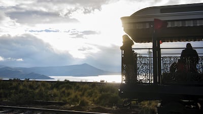 South America’s first luxury sleeper train, Belmond Andean Explorer. Photo by Matt Crossick
